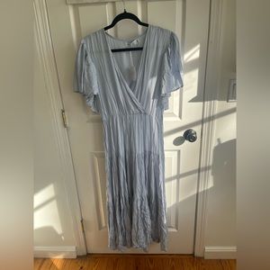 Petal and Pup, Barker Dress - Blue Maxi Dress. Size XL